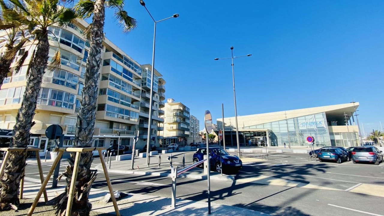 "Chill" Magnifique Vue Sur La Mer Et Le Port Au Coeur De La Ville En Premiere Ligne Canet-en-Roussillon Exterior photo